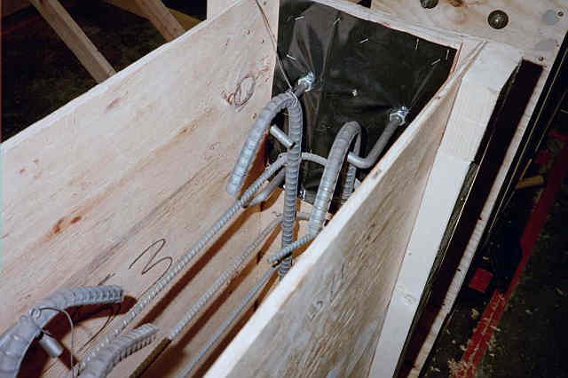 A strong wall bar reinforcement and plate mount.